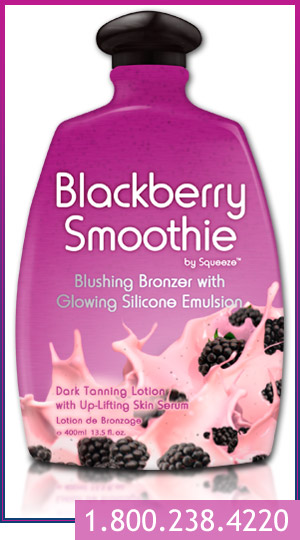 blackberry smoothie indoor tanning lotion