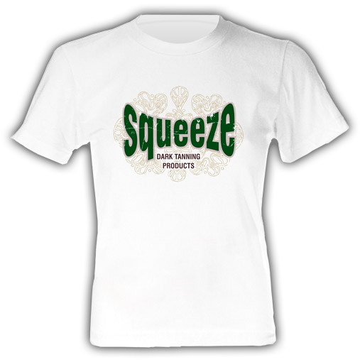 squeeze dark tanning t-shirt